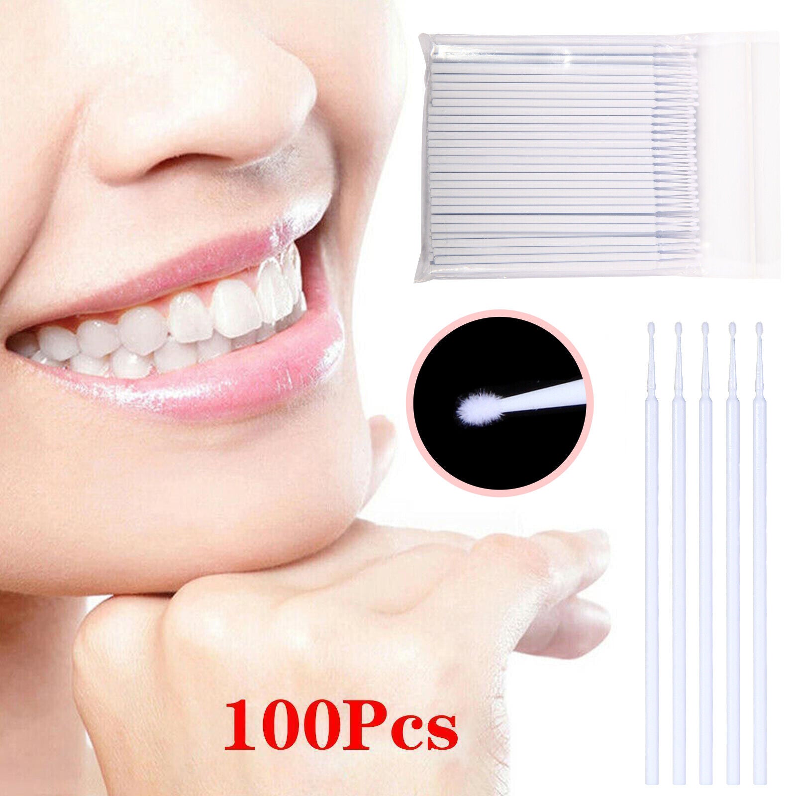US Micro Brushes Applicators Microbrush Dental (Regular, Fine, Super Fine) Eye