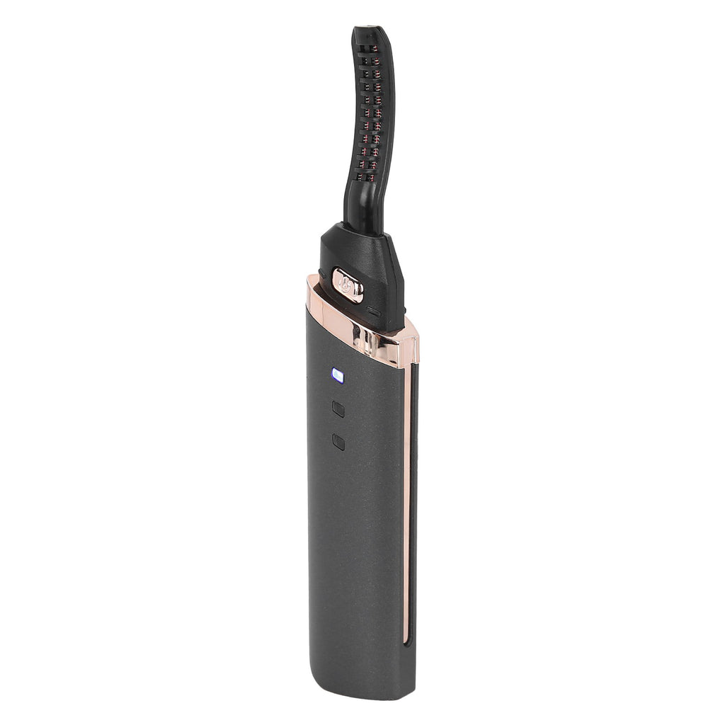 Black Electric Eyelash Curler LongLasting Heated Curler USB Charge Eyelash P HPT